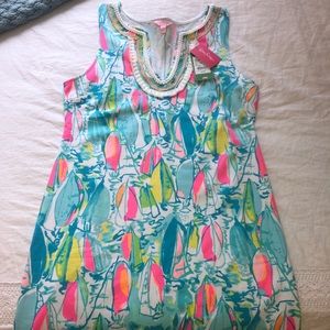 NWT Size Large Harper Shift in Beach and Bae